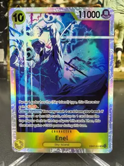 Enel EB02-052 SR | Sky Island | One Piece TCG Extra Booster | Rush Enel - Image 1