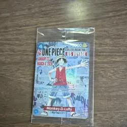 Bandai Namco One Piece CCG US Voyage Promo Card Monkey D. Luffy Character - Image 1