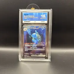 Ace 10 Pokemon TCG 151 Blastoise EX Special Illustration Rare Card 200/165 - Image 1