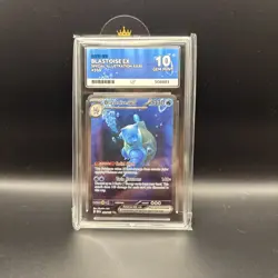 Ace 10 Pokemon TCG 151 Blastoise EX Special Illustration Rare Card 200/165 - Image 2