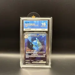 Ace 10 Pokemon TCG 151 Blastoise EX Special Illustration Rare Card 200/165 - Image 3