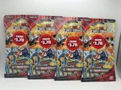 Dragonball Super Card Game Ultimate Squad Lot Of 4 Sealed Booster Packs - Image 1