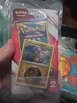 Pokemon 2019 - Sun And Moon Blister - (2) 3 Card Mini Booster Pack Coin - Image 1