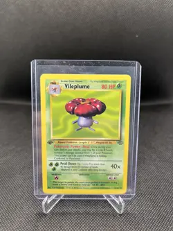 Pokemon Cards: 1st Edition Jungle Rare: Vileplume 31/64 MP - Image 1