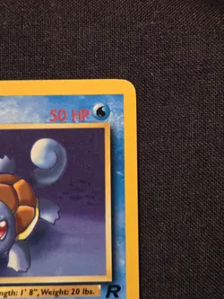 Squirtle 1st Edition Team Rocket Pokemon Card Common 68/82 WOTC - NM Near Mint - Image 4