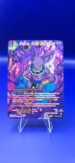 Dragon Ball Super Card Game Beerus, Godly Greatness Series 24 BT24-128 SPR - Image 1