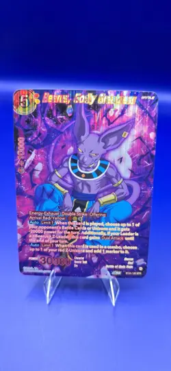 Dragon Ball Super Card Game Beerus, Godly Greatness Series 24 BT24-128 SPR - Image 2