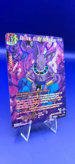 Dragon Ball Super Card Game Beerus, Godly Greatness Series 24 BT24-128 SPR - Image 3