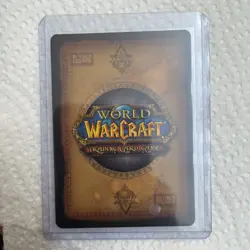 WoW TCG Dark Portal Hearthstone Card World of Warcraft Unscratched Loot Card - Image 3