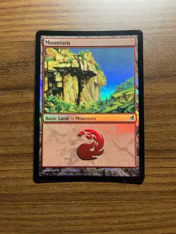 1x *FOIL* Mountain #294 Mint/NM Magic:the Gathering MTG Lorwyn - Image 1