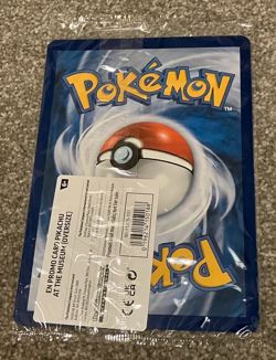 Pikachu At The Museum, Pokemon X Natural History Museum Jumbo Promo Card SEALED - Image 2