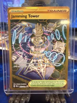 Pokemon TCG Jamming Tower 243/182 Sv10: Destined Rivals Holo - Image 1
