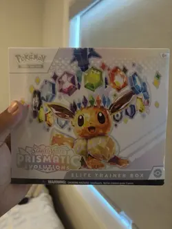 New Pokemon TCG Scarlet Violet Prismatic Evolutions Elite Trainer Box ETB Sealed - Image 1
