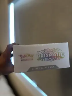 New Pokemon TCG Scarlet Violet Prismatic Evolutions Elite Trainer Box ETB Sealed - Image 2