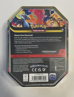Mega Charizard Ex Tin - Mega Charizard Y EX Promo - Pokemon Sealed! - Image 2