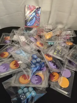 Pokemon NEW Accessories Huge Lot - Dice, Damage Counters, & Charizard Deck Box - Image 2