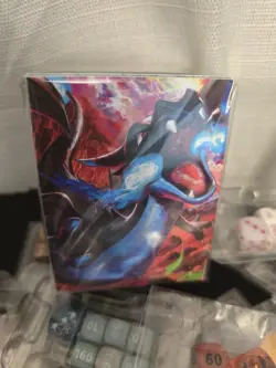 Pokemon NEW Accessories Huge Lot - Dice, Damage Counters, & Charizard Deck Box - Image 5