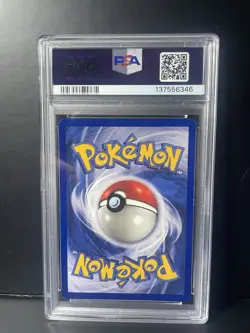 1999 POKEMON BASE SET SHADOWLESS #44 BULBASAUR PSA 7 - Image 3