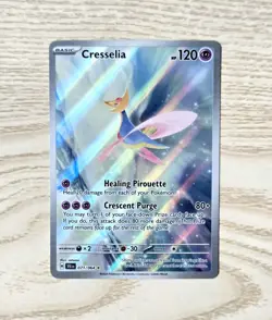 Cresselia 071/064 Illustration Rare Full Art SV Shrouded Fable Pokemon tcg - Image 1