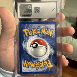 2001 Pokemon ENTEI #34 - WOTC Black Star Promo Reverse Holo - CGC Gem NM 8 - Image 2