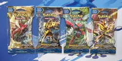 Pokemon TCG XY - BREAKpoint Sleeved Booster Pack - FULL ART SET SEALED - Image 1