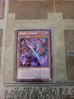 YUGIOH JOKERS KNIGHT SBC2-ENA05 PRISMATIC SECRET 1ST ED NM SPEED DUEL - Image 1