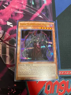 YUGIOH - DARK SUMMONING BEAST - ULTRA RARE - DUSA - 1ST ED - NM - Image 1