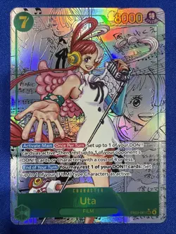One Piece Uta 061 Manga Heroines Edition EB-03 English CCG SEC - Image 1