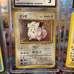 VINTAGE Pokemon Card Lot (3 Cards) CGC Graded Feraligatr, Clefairy, Magneton 🔥 - Image 4