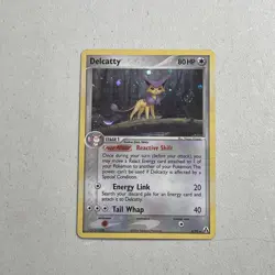 Pokemon TCG 2006 EX Legend Maker Card -- Delcatty 4/92 Holo Foil - Image 1