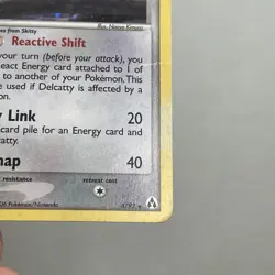 Pokemon TCG 2006 EX Legend Maker Card -- Delcatty 4/92 Holo Foil - Image 4
