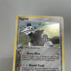 Pokemon TCG 2006 EX Legend Maker Card -- Aggron 2/92 Holo Foil - Image 2