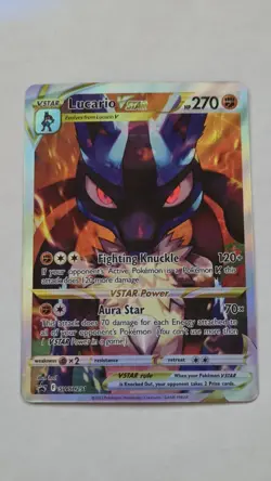 Lucario VSTAR Promo SWSH: Sword & Shield Promo Cards SWSH291 NM - Image 1