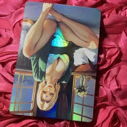 Tsunade NARUTO Goddess Shine Waifu Anime Girl Holo Card - Image 3