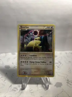 Snorlax 33/95 Call of Legends Regular Pokemon Card TCG NM/LP - Image 2