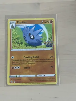 Tyranitar 222/193 Sv02: Paldea Evolved Holo (3-card set w Pupitar & Larvitar) - Image 3