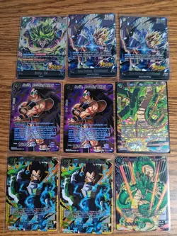 Dragon Ball Super HOLOFOIL Lot Of 75 Cards look threw pics. - Image 1