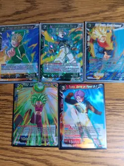 Dragon Ball Super HOLOFOIL Lot Of 75 Cards look threw pics. - Image 3