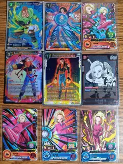 Dragon Ball Super HOLOFOIL Lot Of 75 Cards look threw pics. - Image 5
