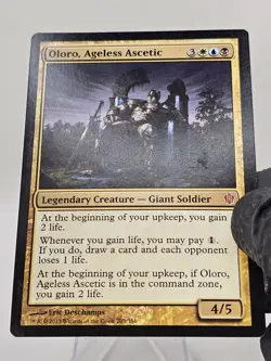 Oloro, Ageless Ascetic Commander 2013 Regular - NM - CLEAN - Image 2