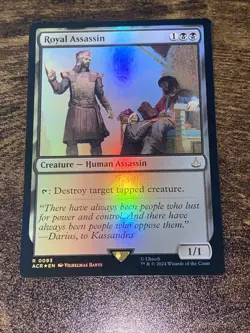 Royal Assassin 0093 Foil Universes Beyond: Assassin’s Creed MTG Magic S2103* - Image 2