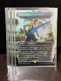 Tidus's Brotherhood Sword - Sword of Truth and Justice (Rainbow Foil) - Image 1