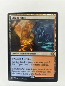 x1 Steam Vents ECL Lorwyn Eclipsed MTG 267 M/NM 1x - Image 1