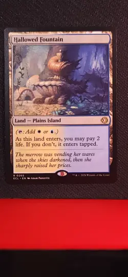MTG / Hallowed Fountain / ECL / #265 / Regular / Rare / NM - Image 1