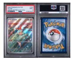 PSA 9 Mint 2025 Pokemon SVP En Victini Unova Victini Illus Coll #208 - Image 3