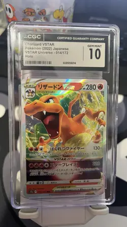 2022 Charizard VSTAR Japanese Pokemon VSTAR Universe 014/172 CGC Gem Mint 10 - Image 1
