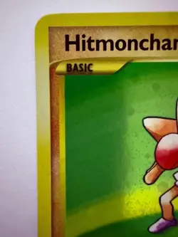 Hitmonchan 129/127 Holo 2009 Platinum set LP Base Set art Pokemon With Swirl - Image 2