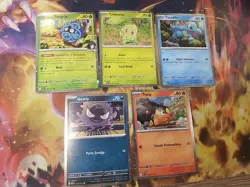 Pokemon Ascended Heroes Cosmo Holo Promos: Totodile, Chikorita, Tangela, Tepig + - Image 1