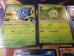 Pokemon Ascended Heroes Cosmo Holo Promos: Totodile, Chikorita, Tangela, Tepig + - Image 2