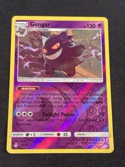 Pokemon Gengar 70/214 Reverse Holo Sm-Unbroken Bonds - Image 1